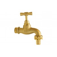Sistemas Canalização |Acessórios Latão | Torneira com Junção 1" x 1 ¼" Cromado Ref: MB07130116